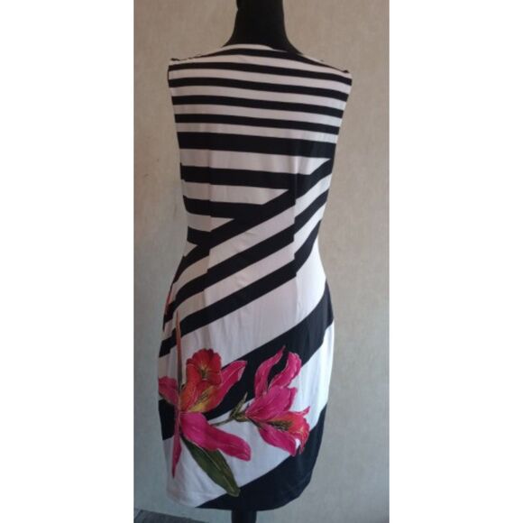 Vintage Designer Cache Women's Size Large Midi Dress - Picture 2 of 6